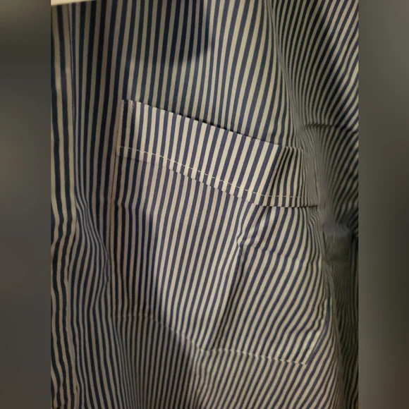 NWT Alberto Dalla Chiara Design Men's Stripe Button Up Dress Shirt Sz 40 (M) - Picture 5 of 6